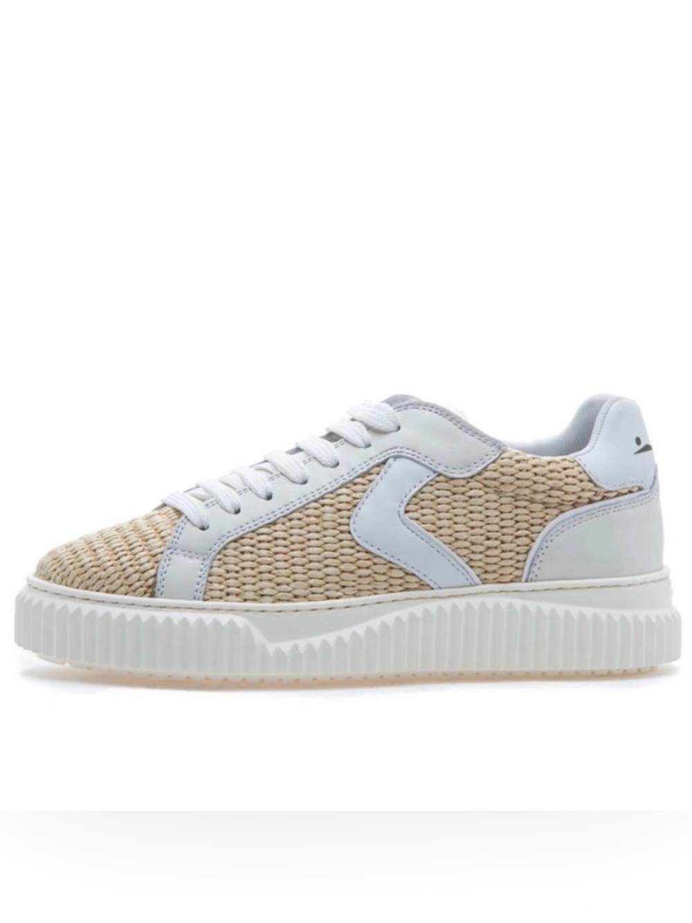NWT VOILE BLANCHE LIPARI Sneaker in CREAM-WHITE